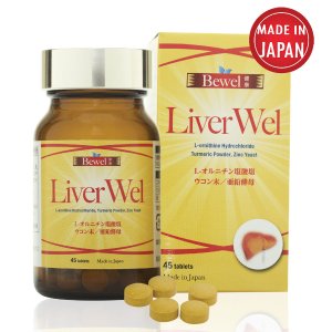 Thực phẩm chức năng dưỡng gan từ Nhật Bản Bewel Liverwel (45 viên)