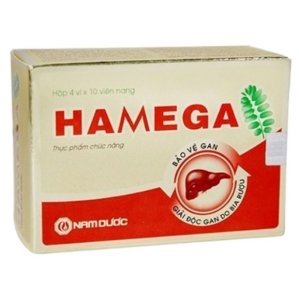 Hamega - Thực phẩm chức năng bảo vệ và giải độc gan (4 vỉ x 10 viên)